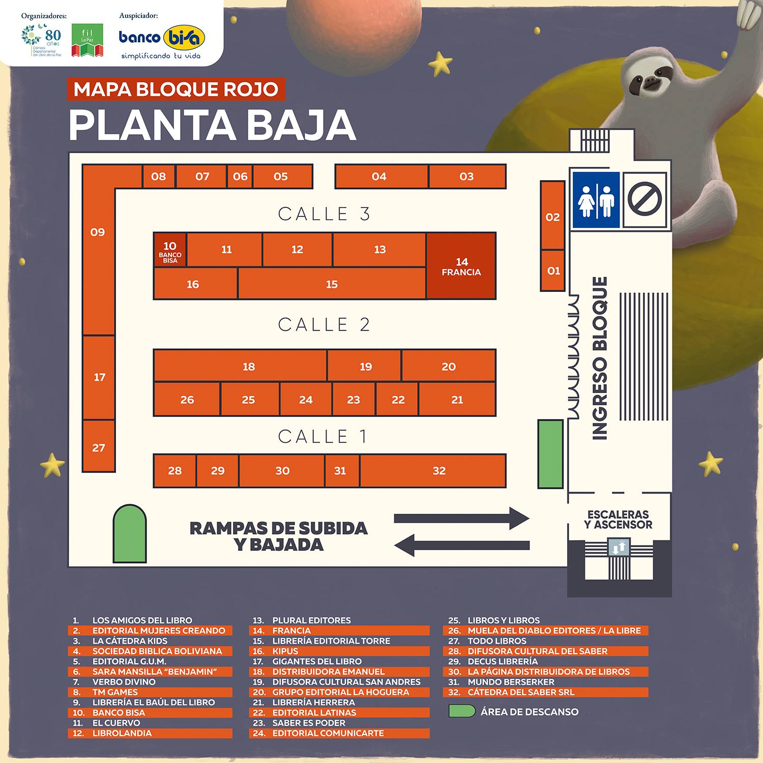 BLOQUE ROJO - Planta Baja