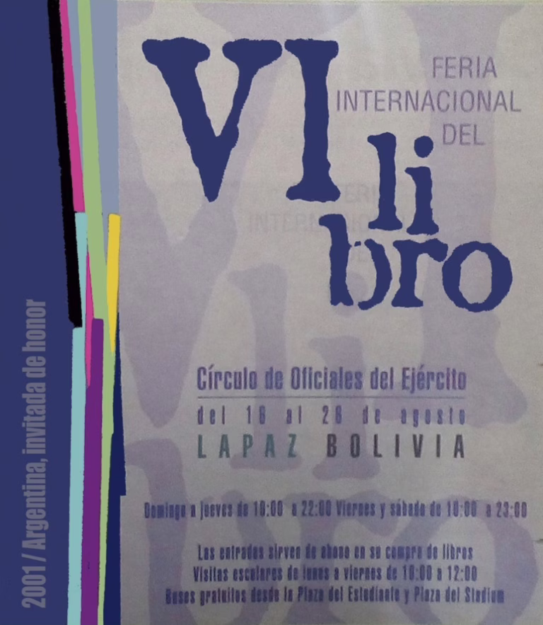 6ta Feria Internacional del Libro | 2001 | Argentina - Invitada de Honor